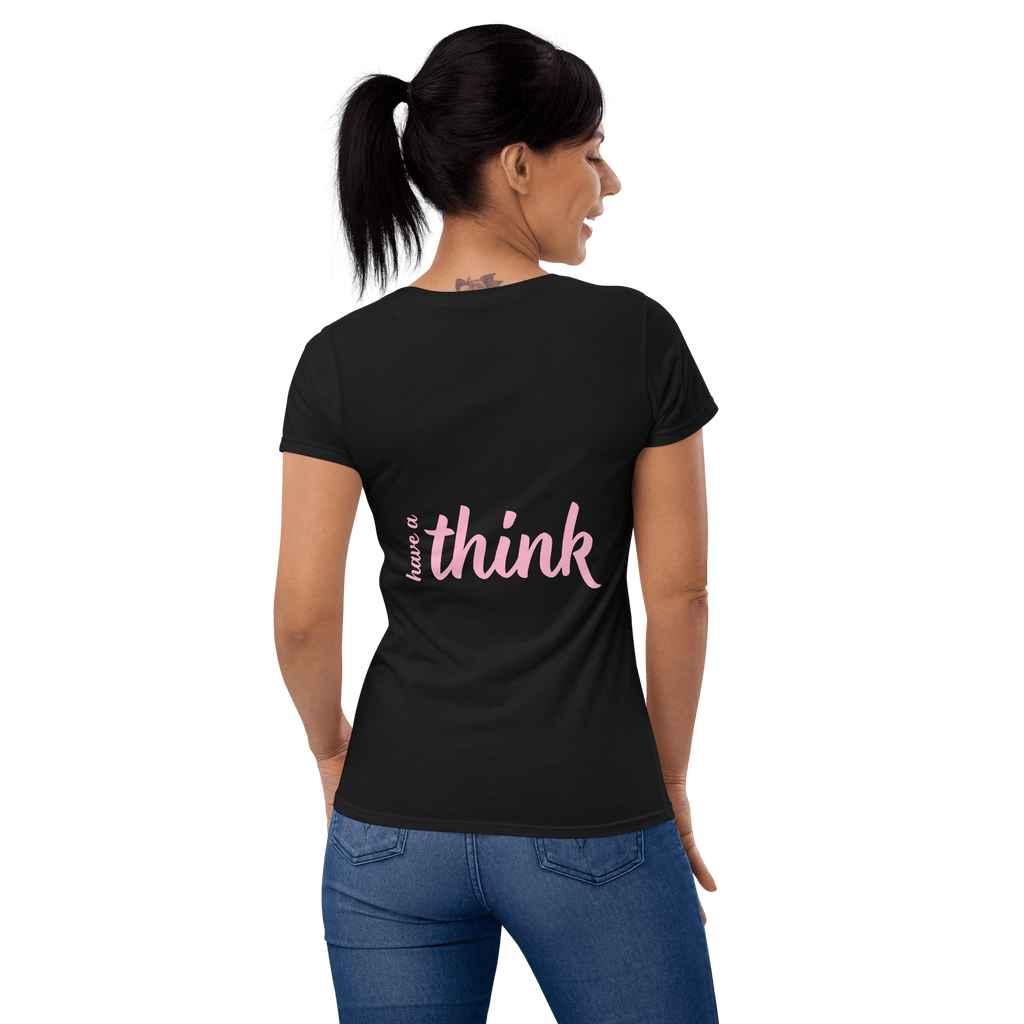 Have a Think Women's Cap Sleeve T-shirt Shirts & Tops Jolly & Goode