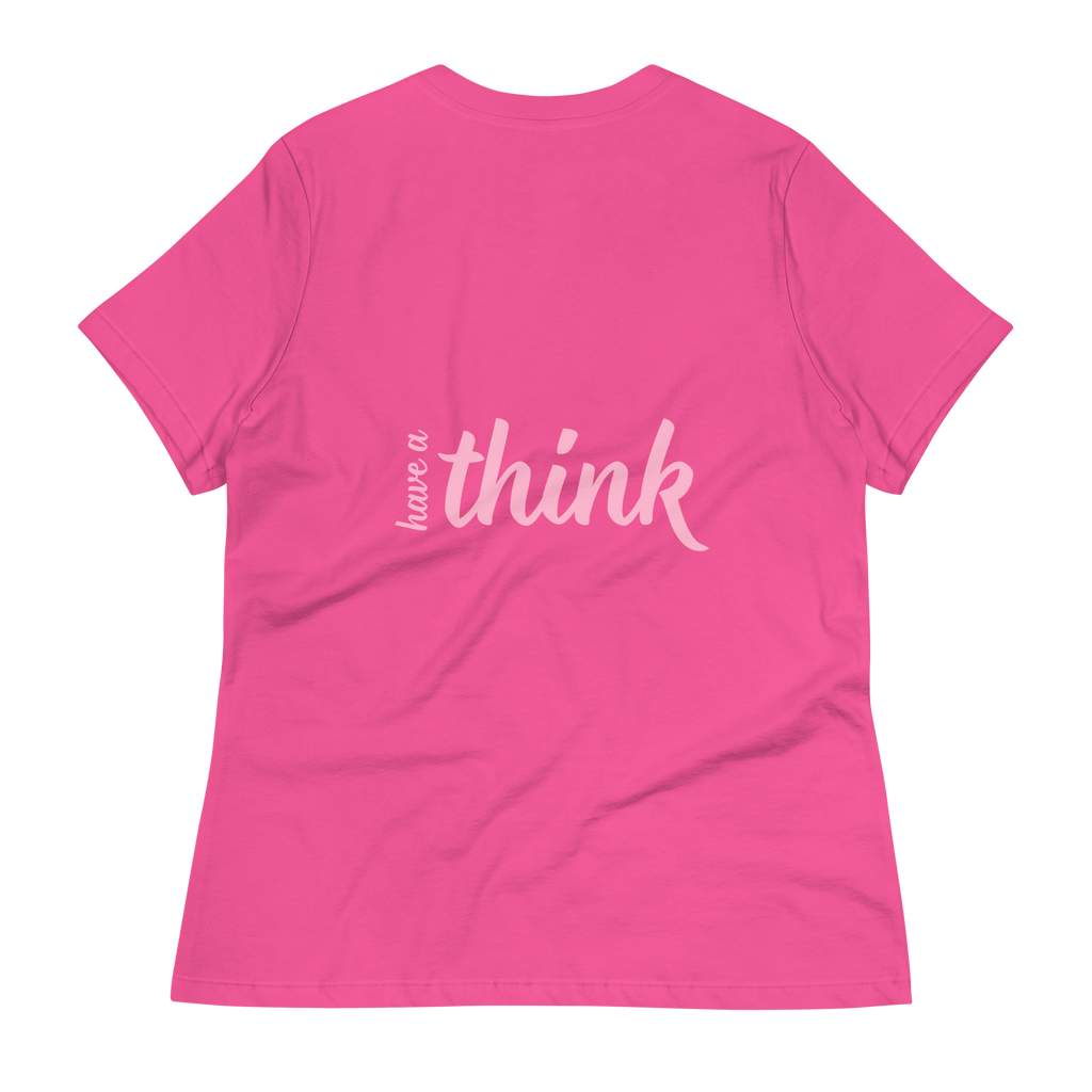Have a Think Women's Relaxed T-Shirt Shirts & Tops Jolly & Goode