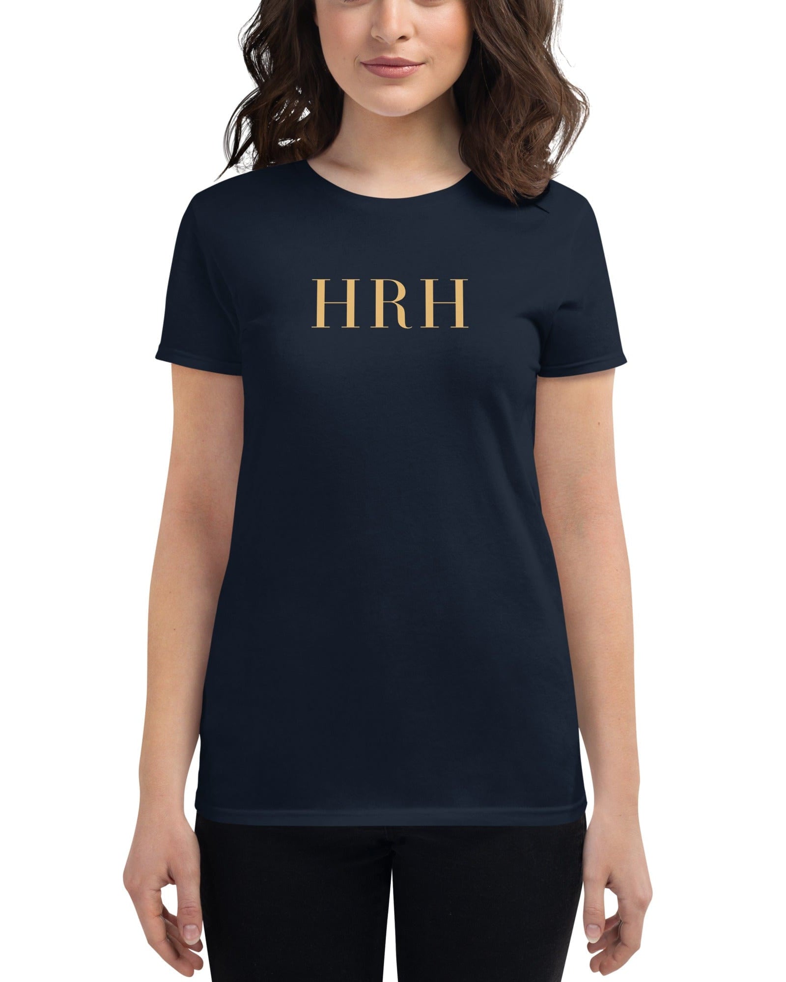HRH Women's T-shirt for Her Royal Highness Navy / S Shirts & Tops Jolly & Goode