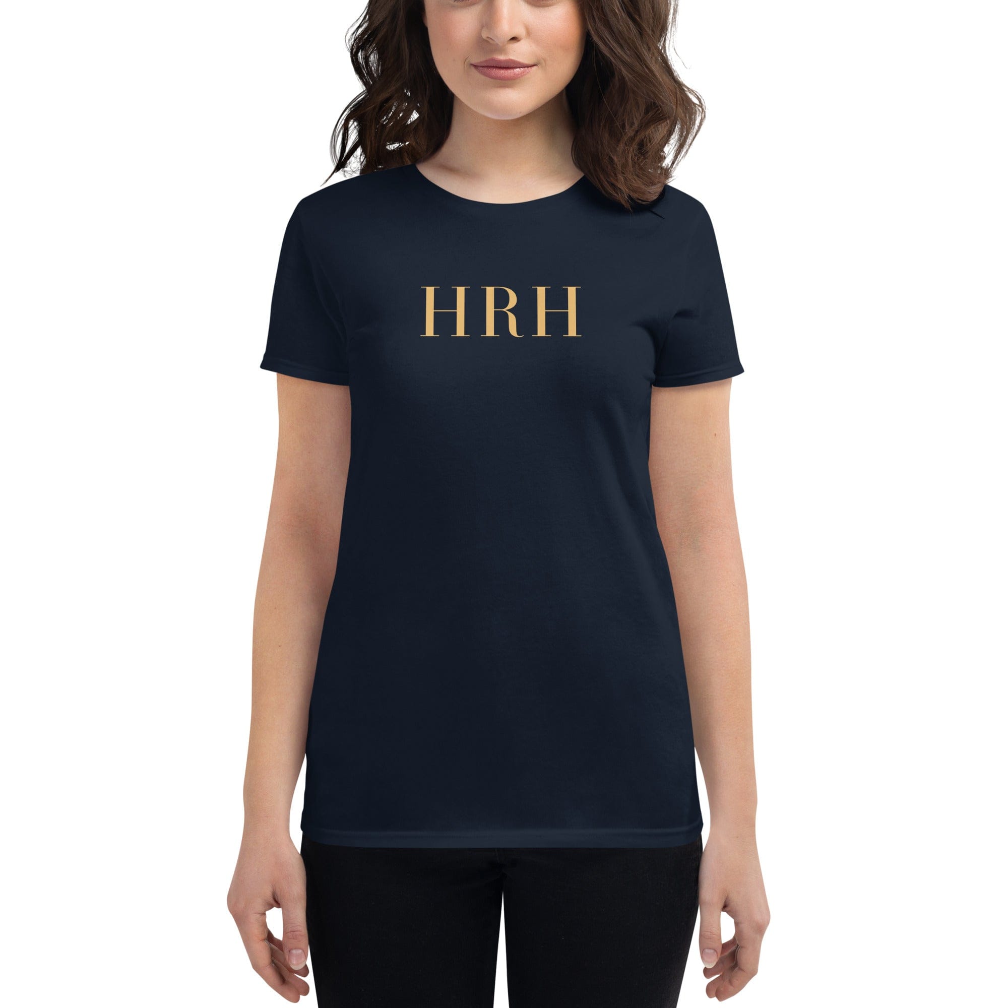 HRH Women's T-shirt for Her Royal Highness Navy / S Shirts & Tops Jolly & Goode