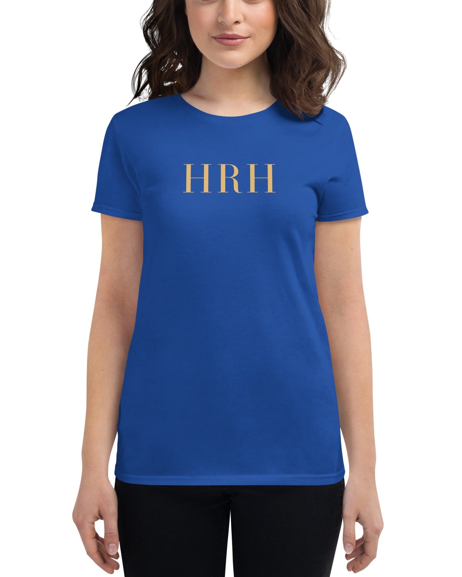 HRH Women's T-shirt for Her Royal Highness Royal Blue / S Shirts & Tops Jolly & Goode