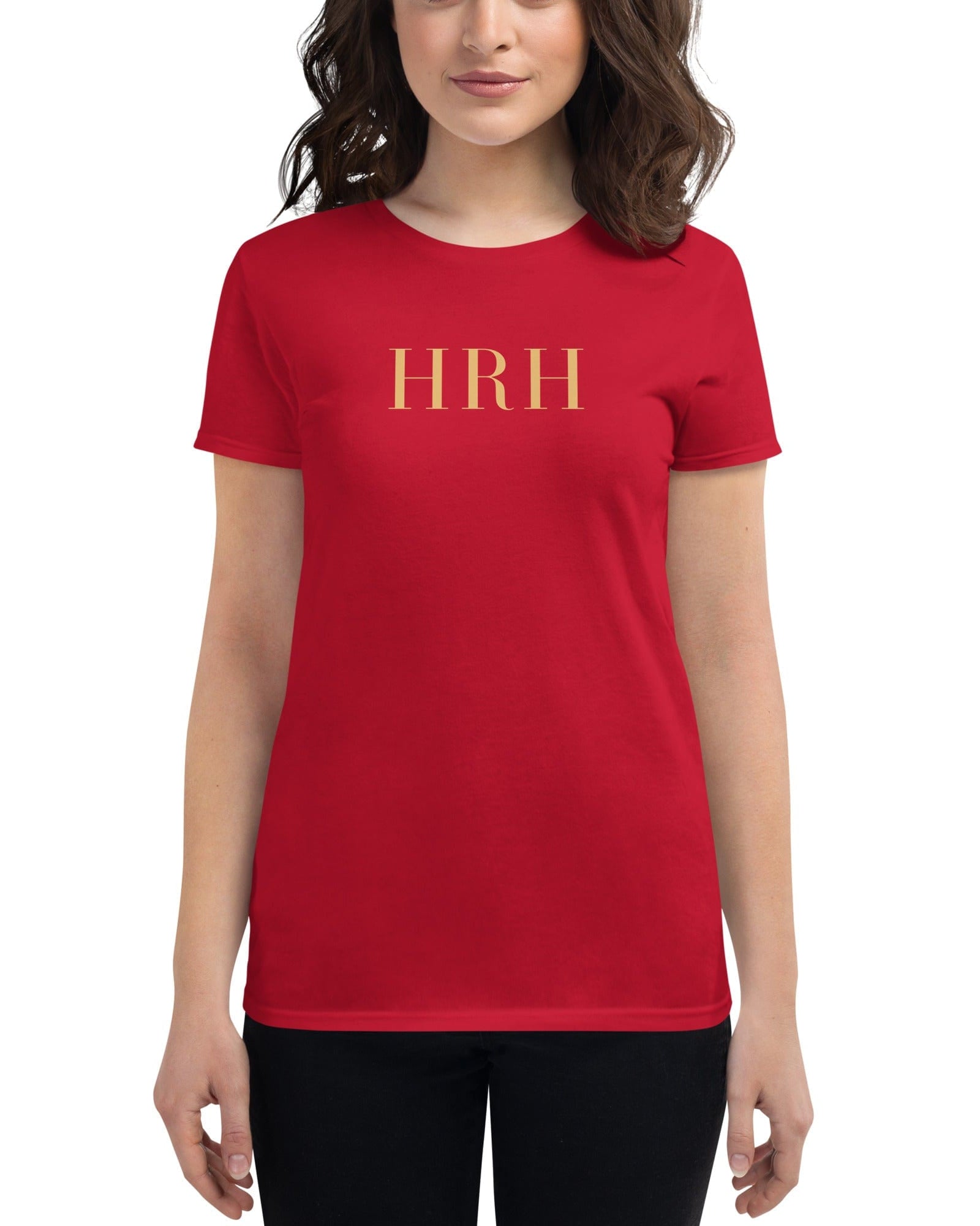 HRH Women's T-shirt for Her Royal Highness True Red / S Shirts & Tops Jolly & Goode