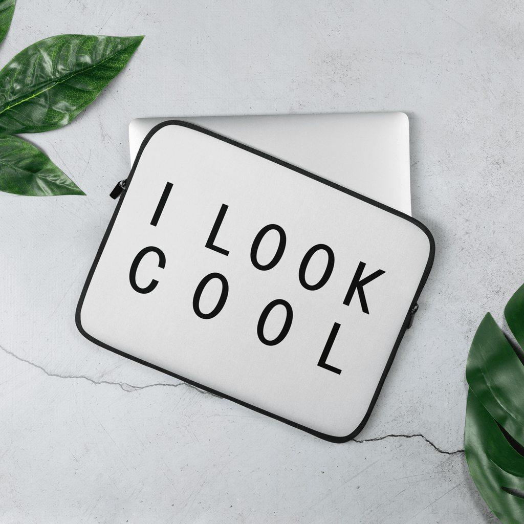 I Look Cool | Laptop Sleeve 13″ Computer Accessories Jolly & Goode