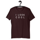 I Look Cool T-Shirt Oxblood Black / S Shirts & Tops Jolly & Goode