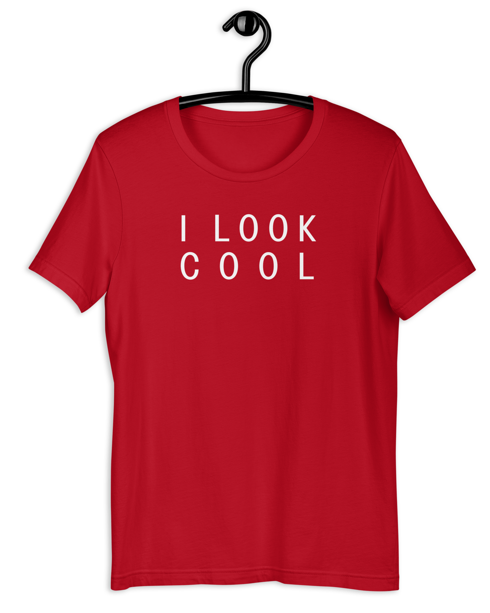 I Look Cool T-Shirt Red / XS Shirts & Tops Jolly & Goode