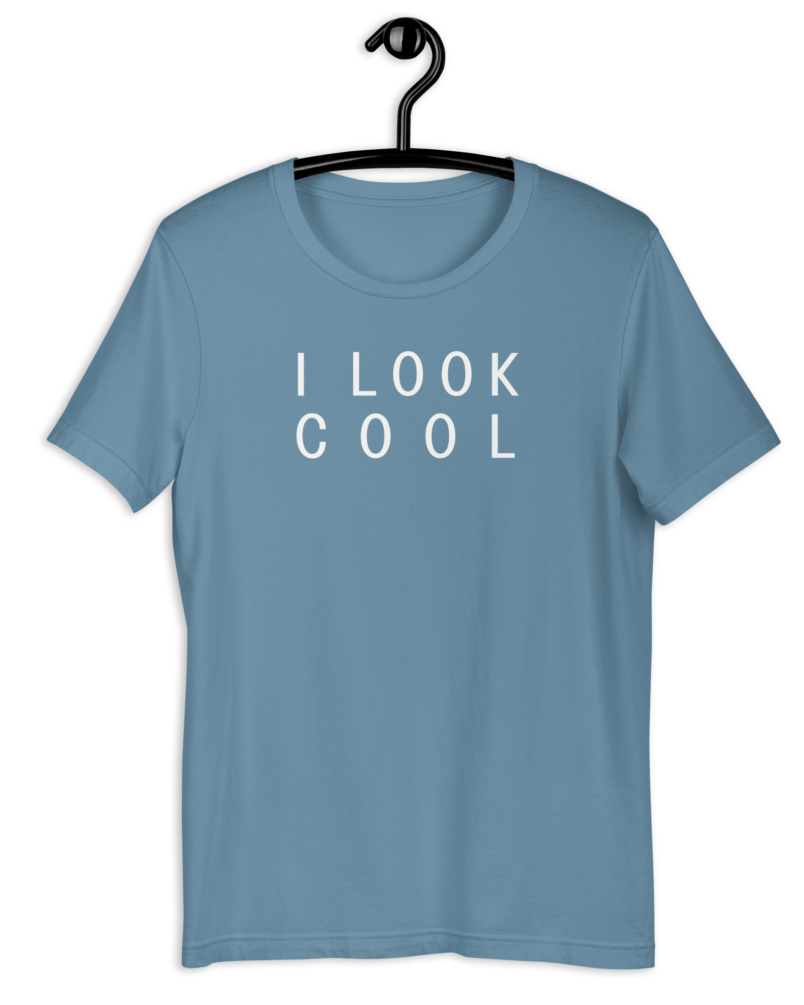 I Look Cool T-Shirt Steel Blue / S Shirts & Tops Jolly & Goode