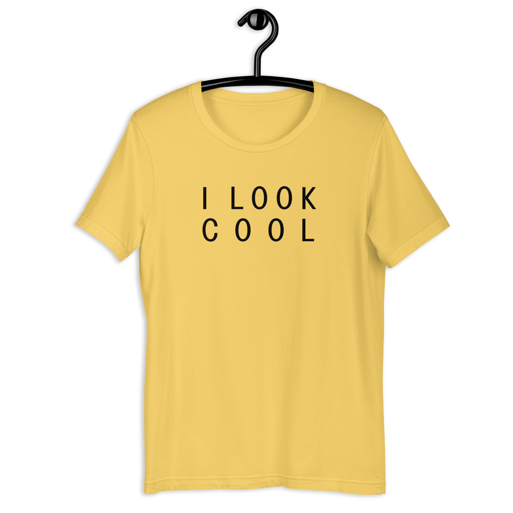 I Look Cool T-Shirt Yellow / S Shirts & Tops Jolly & Goode
