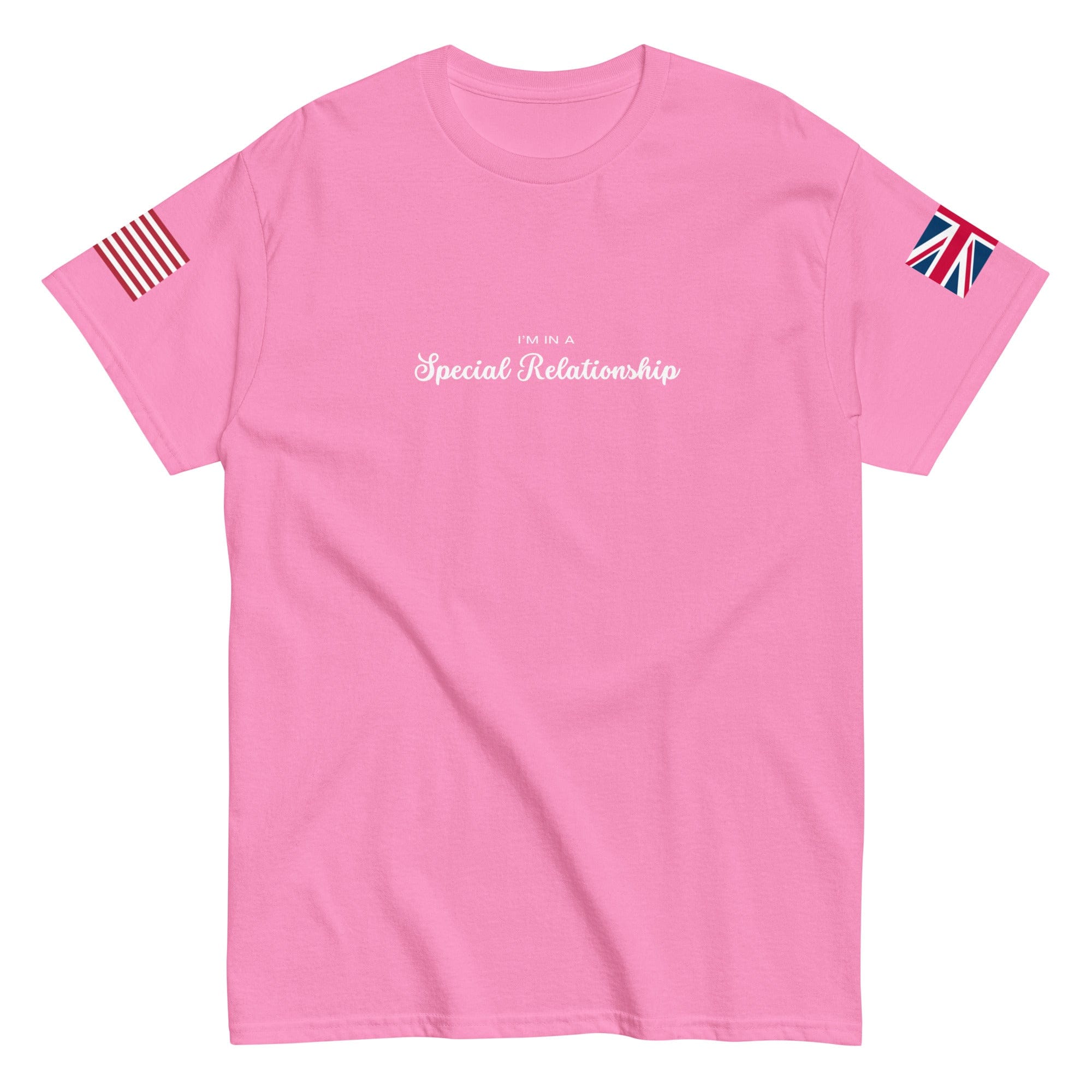 I'm in a Special Relationship | American Flag & Union Jack T-shirt Azalea / S Shirts & Tops Jolly & Goode