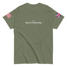 I'm in a Special Relationship | American Flag & Union Jack T-shirt Military Green / S Shirts & Tops Jolly & Goode