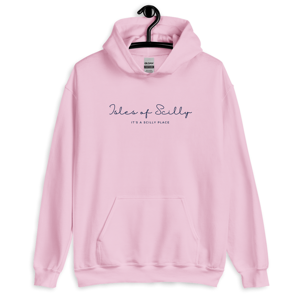 Isles of Scilly, It's a Scilly Place Hoodie Light Pink / S Outerwear Jolly & Goode