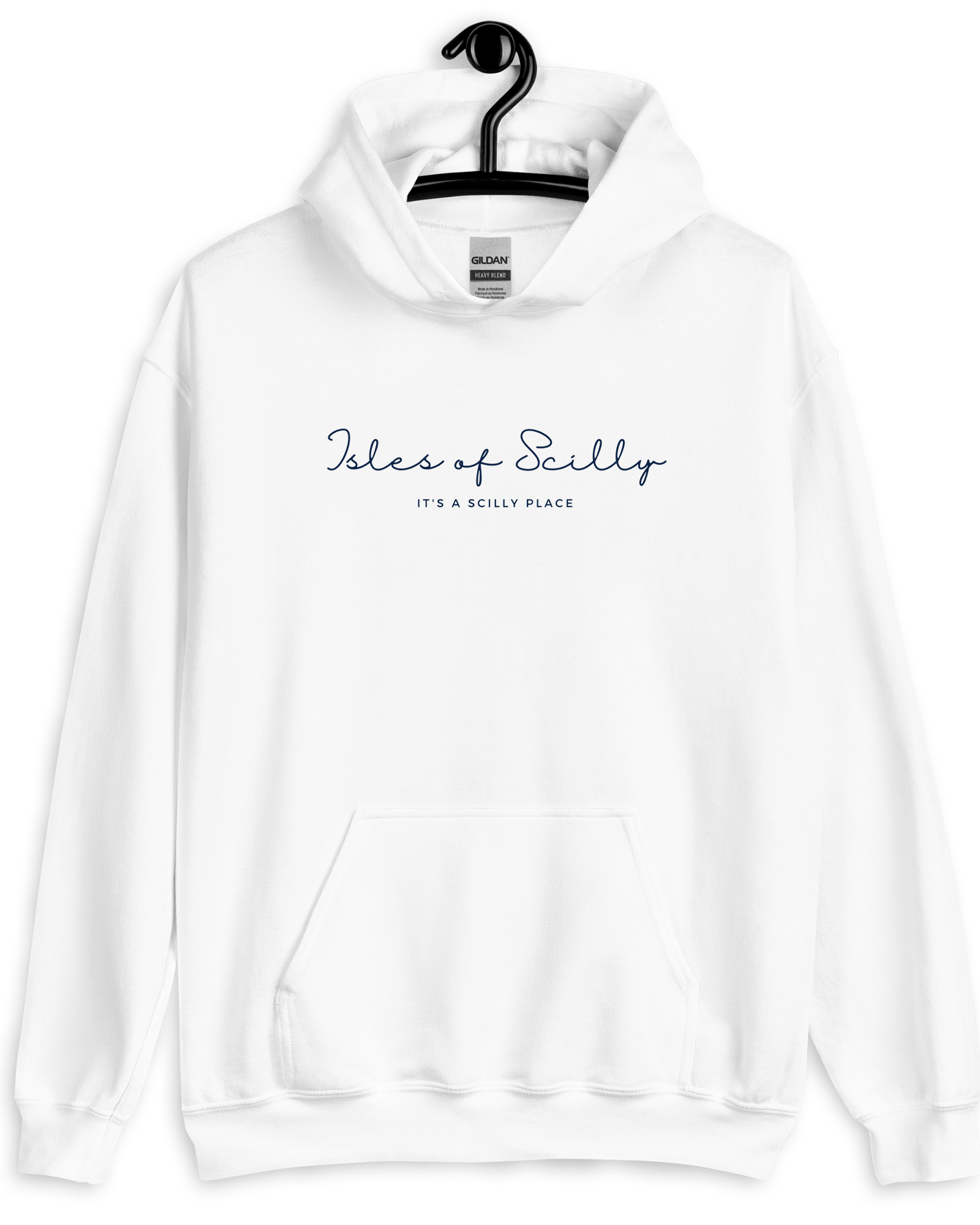 Isles of Scilly, It's a Scilly Place Hoodie White / S Outerwear Jolly & Goode