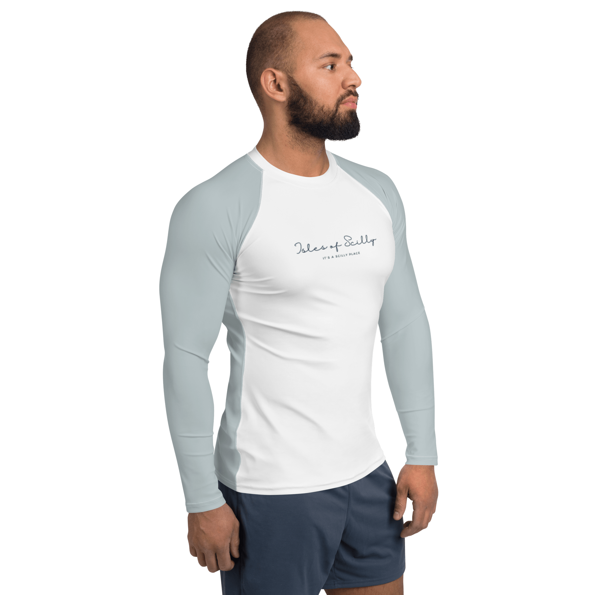 Isles of Scilly It s a Scilly Place Men s Swim Shirt