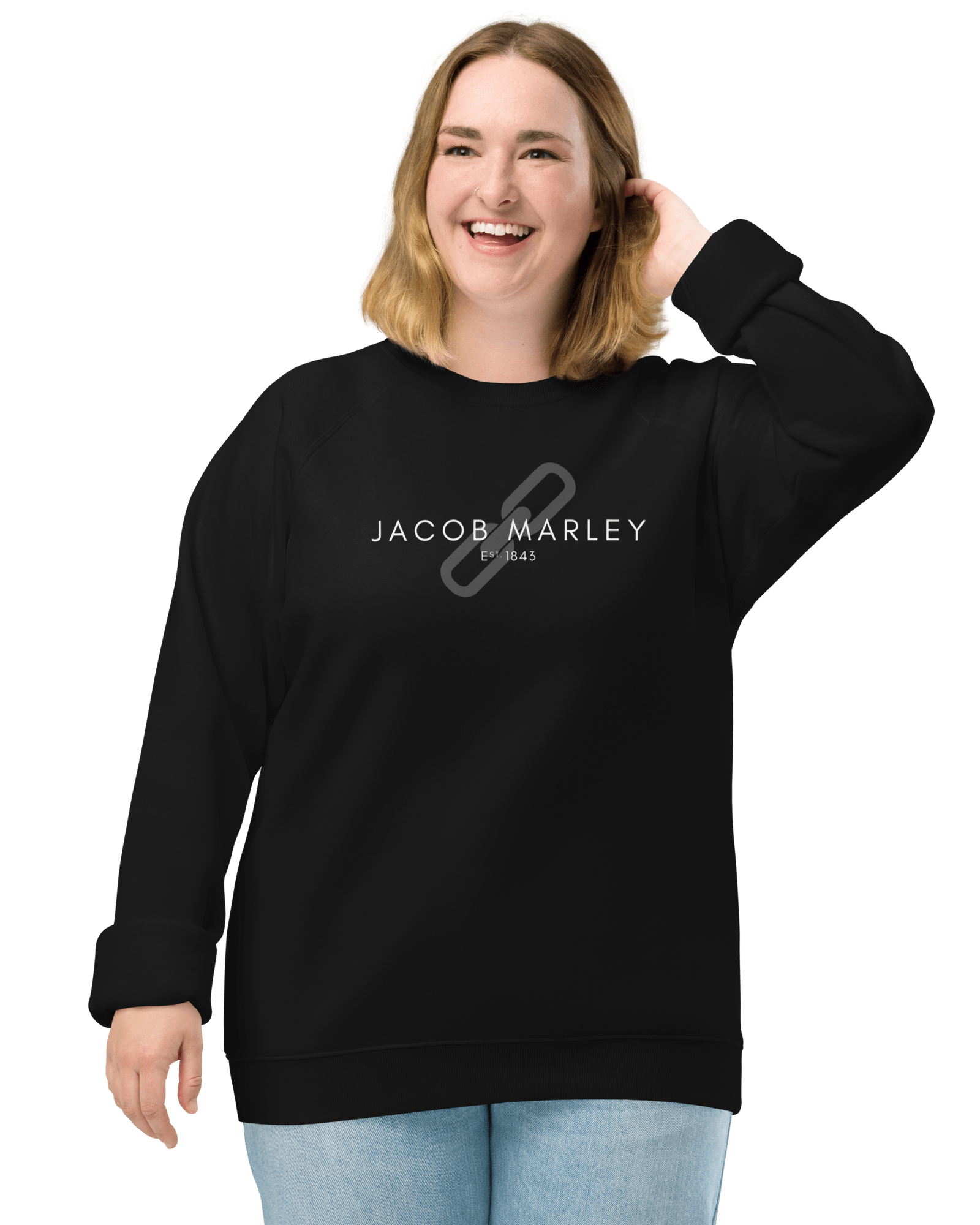 Jacob Marley Organic Raglan Sweatshirt Jolly & Goode
