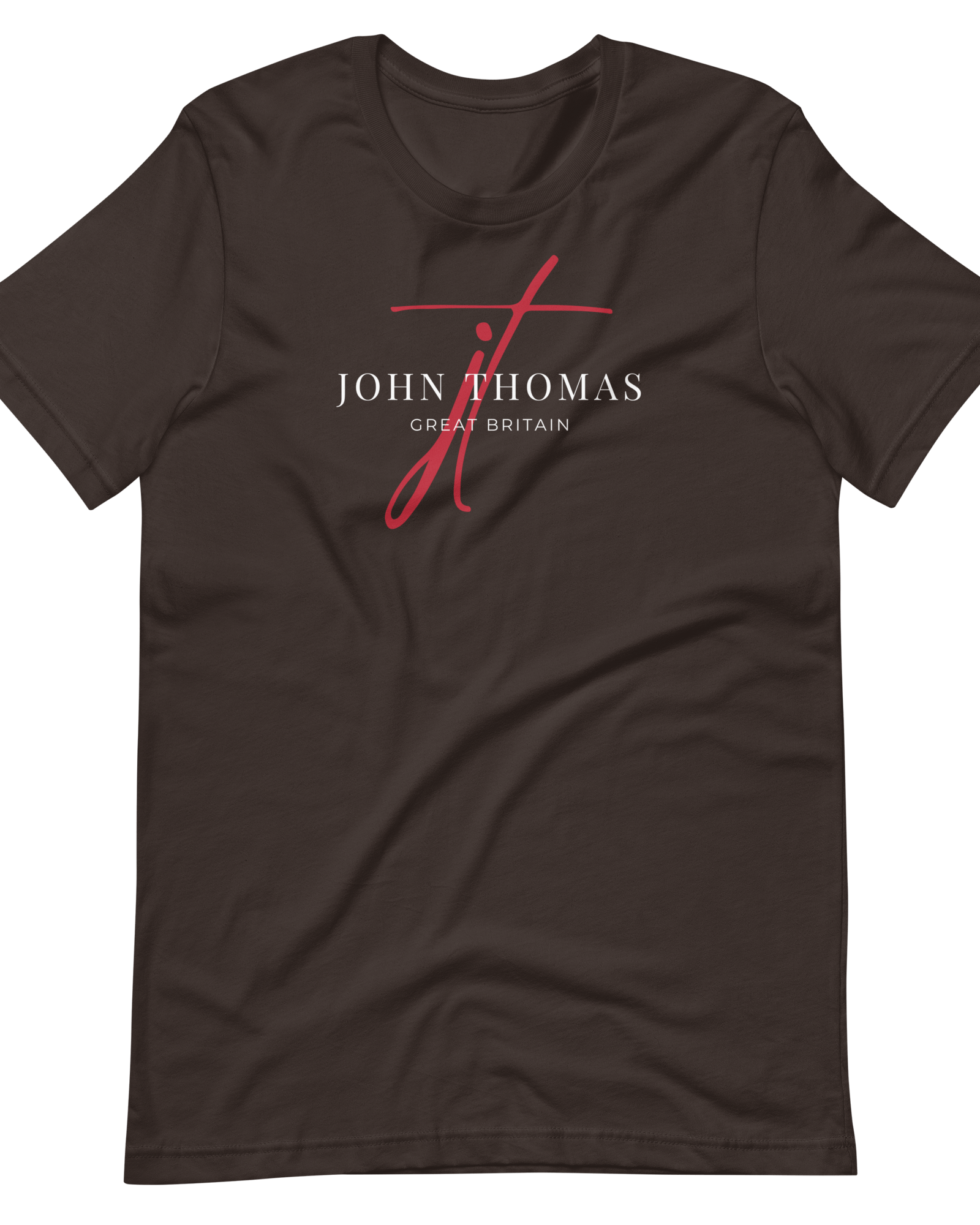 John Thomas Great Britain T-shirt Brown / S Shirts & Tops Jolly & Goode