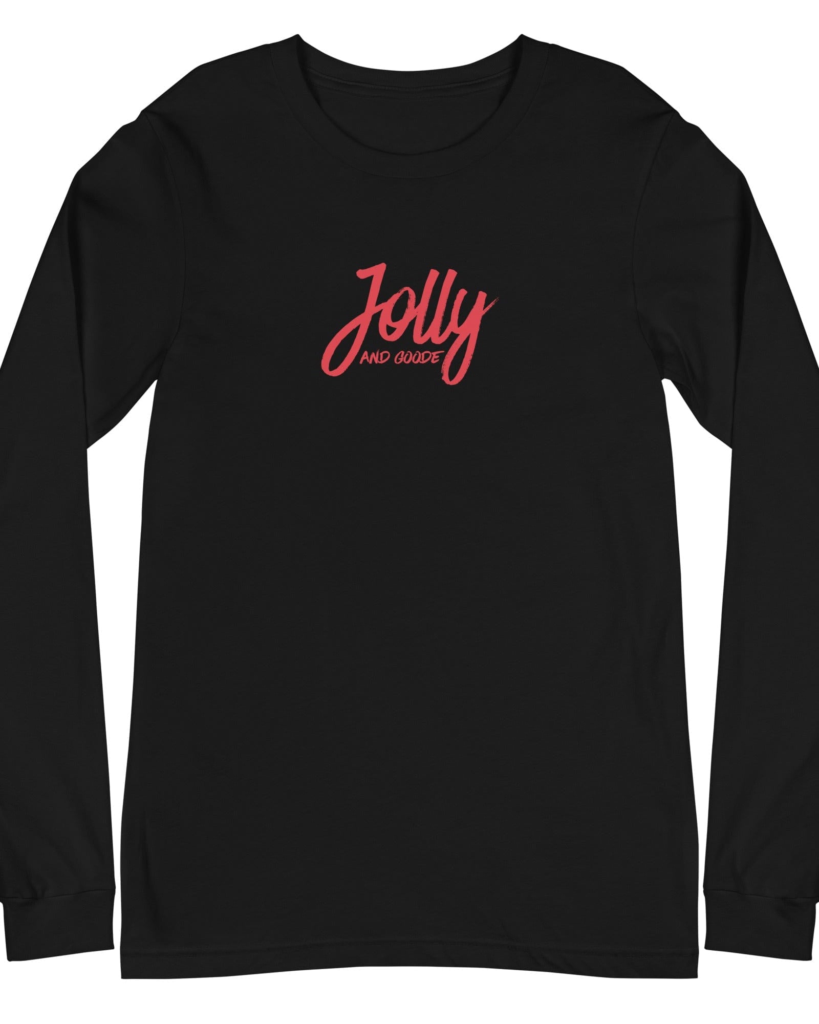 Jolly and Goode Long-Sleeve Shirt Black / XS long sleeve shirts Jolly & Goode