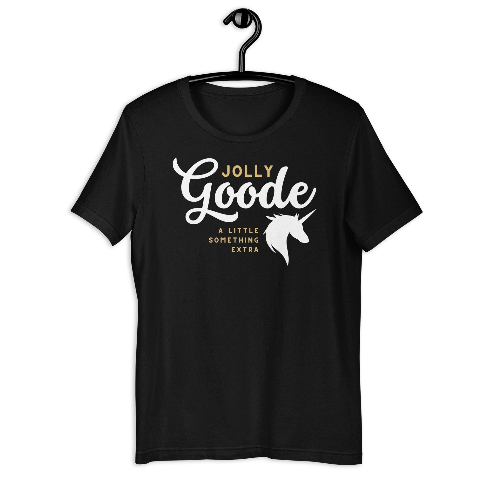 Jolly Goode A Little Something Extra Unicorn T-shirt Black / S Shirts & Tops Jolly & Goode