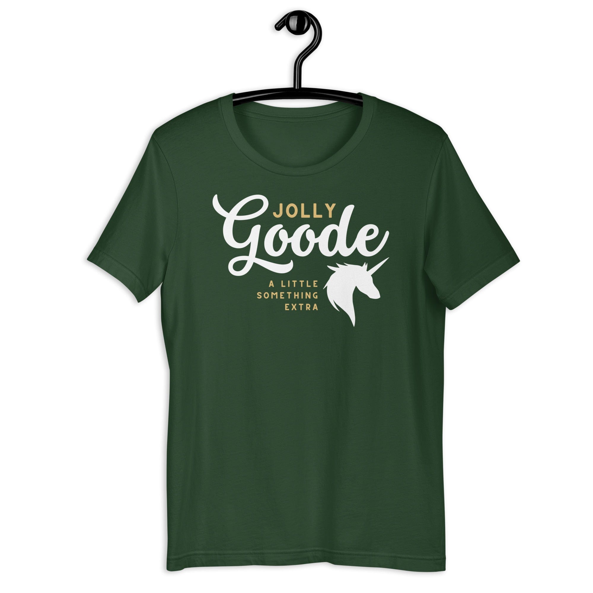 Jolly Goode A Little Something Extra Unicorn T-shirt Forest / S Shirts & Tops Jolly & Goode