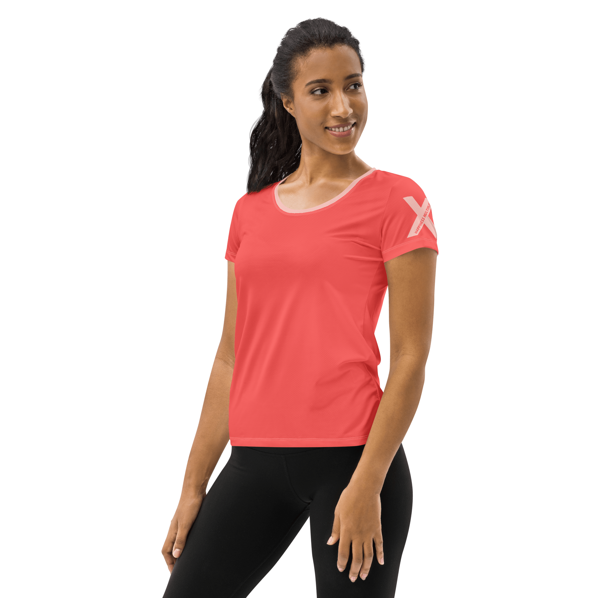 Jolly & Goode Activewear Happiness Multiplier Call to Arms Women's Athletic Shirt Classic Cheeky British Style