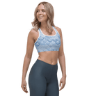 Jolly & Goode Activewear Mermaid Wight Sports Bra Cheeky British Style