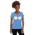 Jolly & Goode Activewear Mermaid Women's Workout Shirt Cheeky British Style