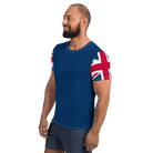 Jolly & Goode Activewear Union Jack Men's Workout Shirt Cheeky British Style