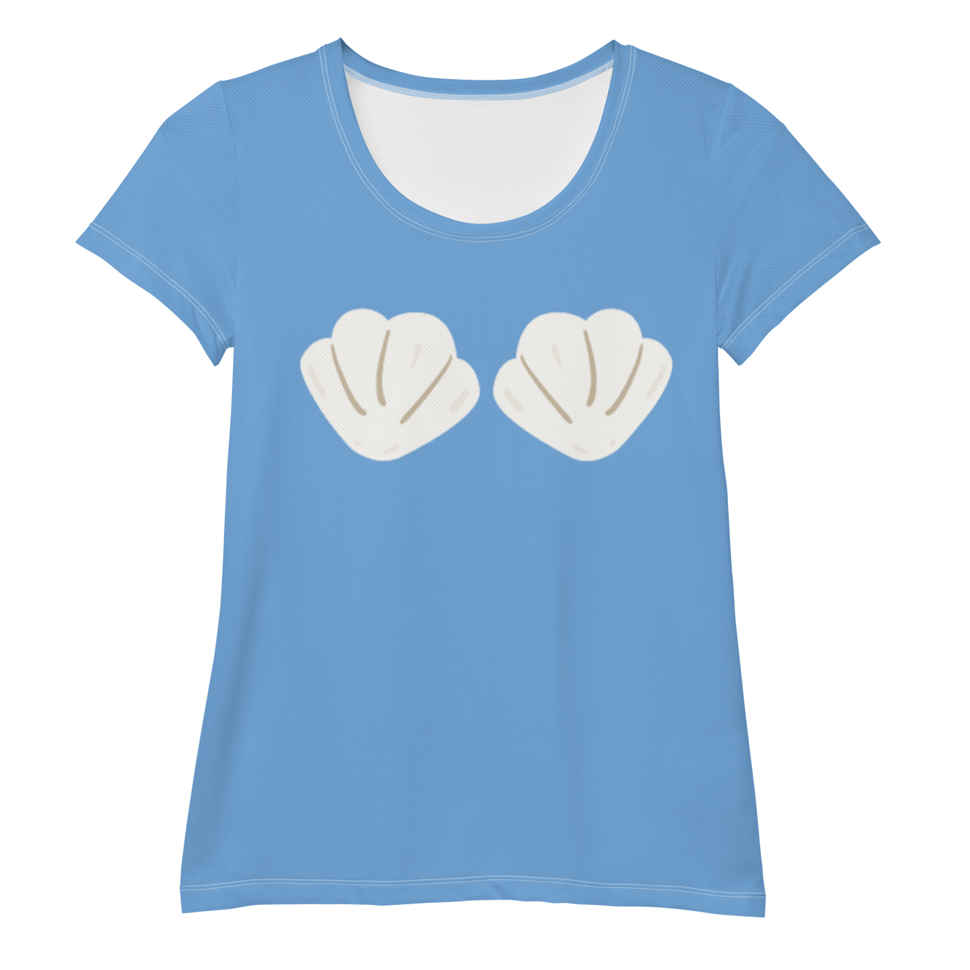 Jolly & Goode Activewear XS Mermaid Women's Workout Shirt Cheeky British Style