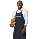 Jolly & Goode Aprons Navy Get Stuffed Organic Cotton Apron Cheeky British Style