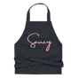 Jolly & Goode Aprons Navy Saucy Apron | Organic Cotton Cheeky British Style