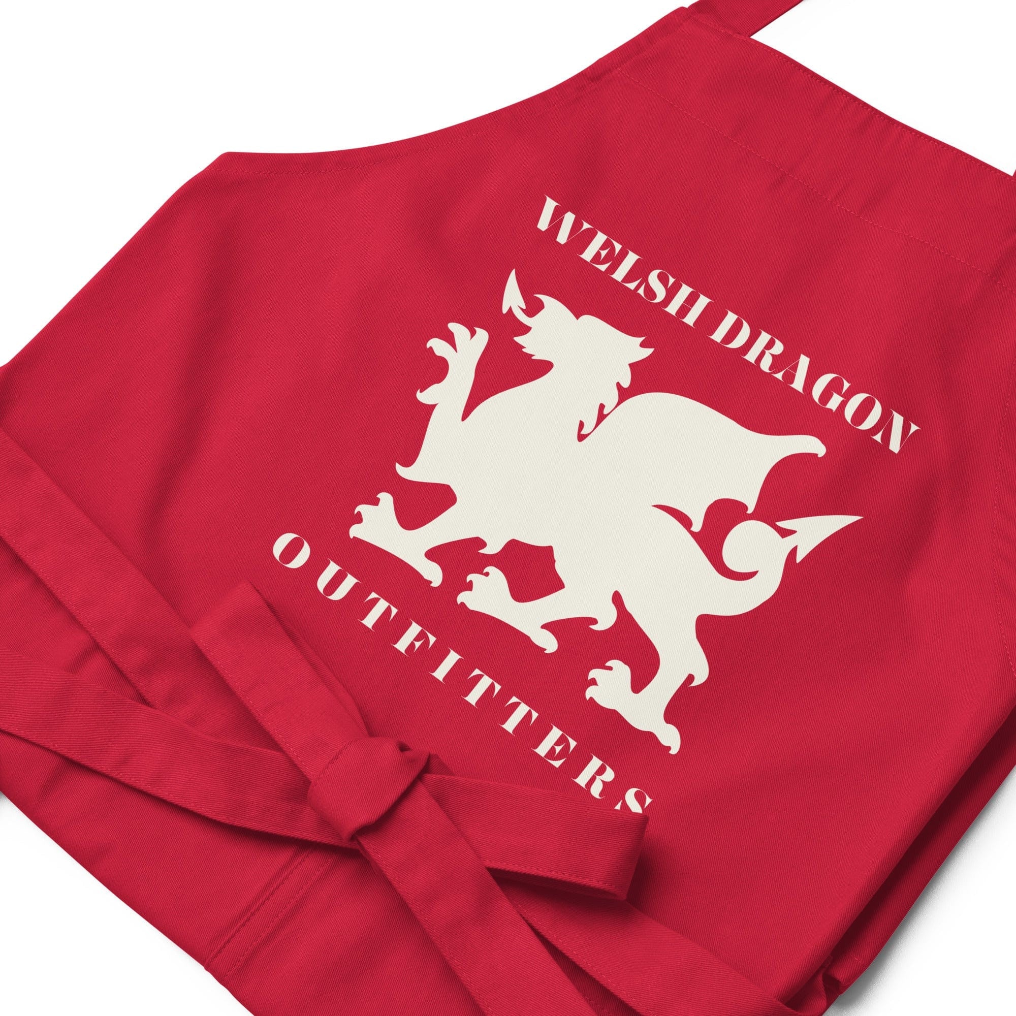 Jolly & Goode Aprons Welsh Dragon Outfitters Apron | Organic Cotton Cheeky British Style