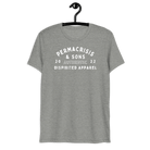 Jolly & Goode Athletic Grey Triblend / XS Permacrisis & Sons Triblend T-shirt Cheeky British Style