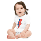 Jolly & Goode Baby One-Pieces Lightning Bolt Baby Onesie Cheeky British Style