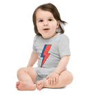 Jolly & Goode Baby One-Pieces Lightning Bolt Baby Onesie Cheeky British Style