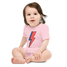 Jolly & Goode Baby One-Pieces Lightning Bolt Baby Onesie Cheeky British Style