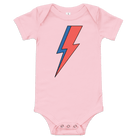Jolly & Goode Baby One-Pieces Pink / 3-6m Lightning Bolt Baby Onesie Cheeky British Style