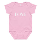Jolly & Goode Baby One-Pieces Pink / 6M Love London Baby Jersey Bodysuit Cheeky British Style