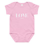 Jolly & Goode Baby One-Pieces Pink / 6M Love London Baby Jersey Bodysuit Cheeky British Style