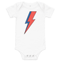 Jolly & Goode Baby One-Pieces White / 3-6m Lightning Bolt Baby Onesie Cheeky British Style