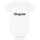 Jolly & Goode Baby One-Pieces White / 3-6m Singular Onesie Cheeky British Style