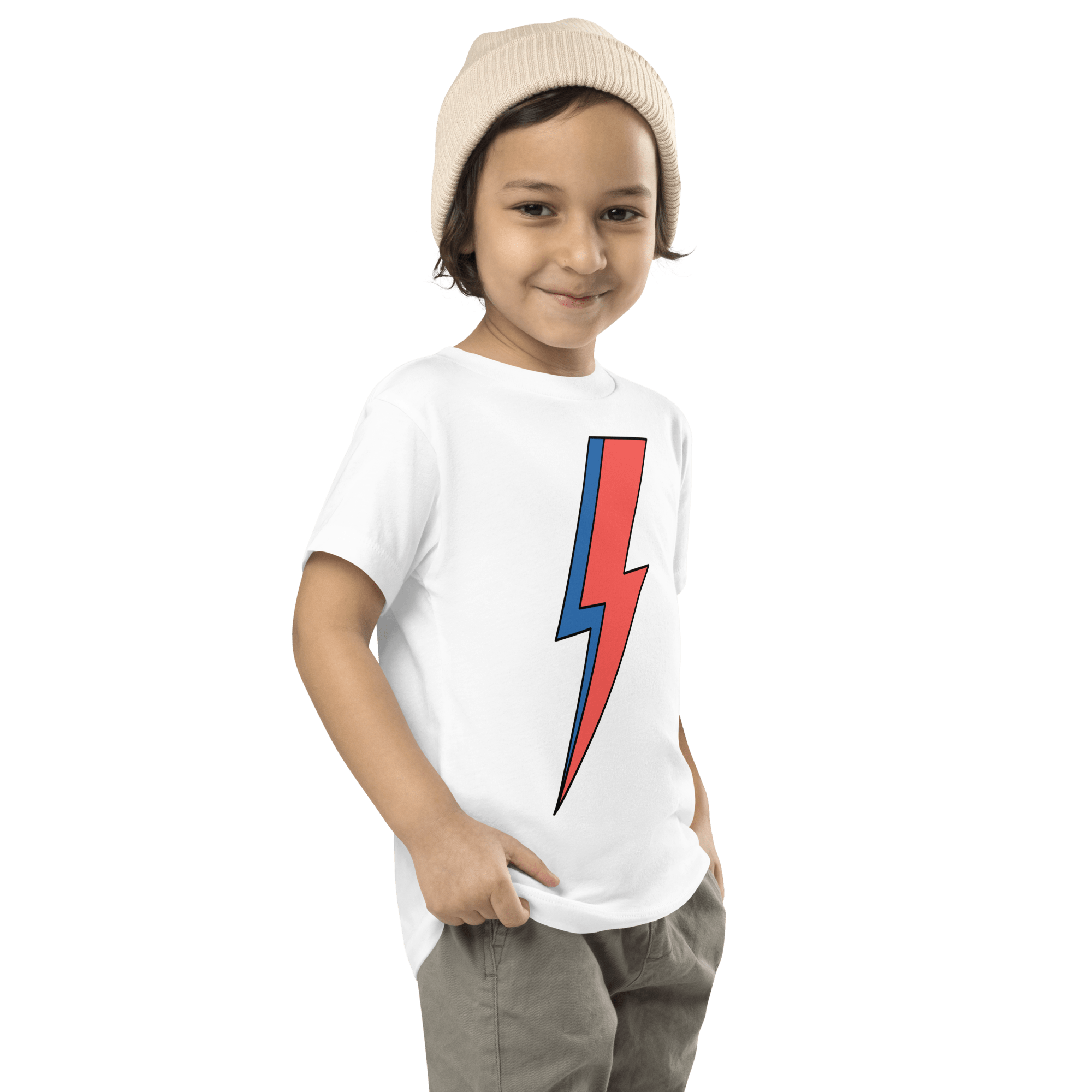 Jolly & Goode Baby & Toddler Tops Lightning Bolt Toddler T-shirt Cheeky British Style