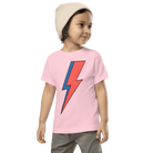 Jolly & Goode Baby & Toddler Tops Pink / 2T Lightning Bolt Toddler T-shirt Cheeky British Style