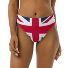 Jolly & Goode Bikini Bottoms Cheeky Union Jack Bikini Bottom | Red Back | Union Jack Front Cheeky British Style