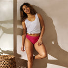 Jolly & Goode Bikini Bottoms Red Cheeky Bikini Bottom for Union Jack Bikini Top Cheeky British Style