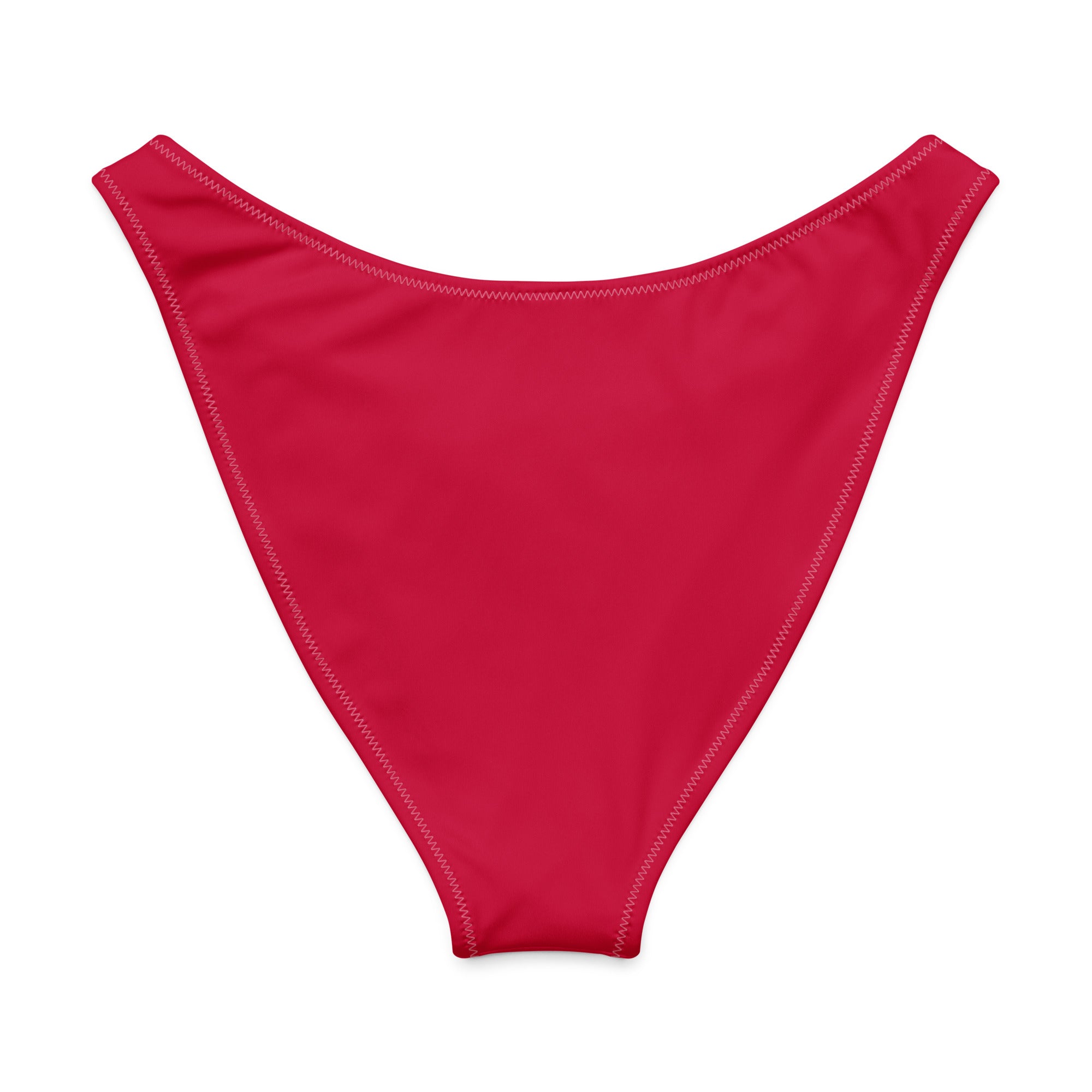 Jolly & Goode Bikini Bottoms Union Jack V-cut Bikini Bottom in Red Cheeky British Style