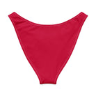 Jolly & Goode Bikini Bottoms Union Jack V-cut Bikini Bottom in Red Cheeky British Style