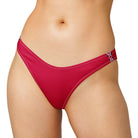 Jolly & Goode Bikini Bottoms Union Jack V-cut Bikini Bottom in Red Cheeky British Style