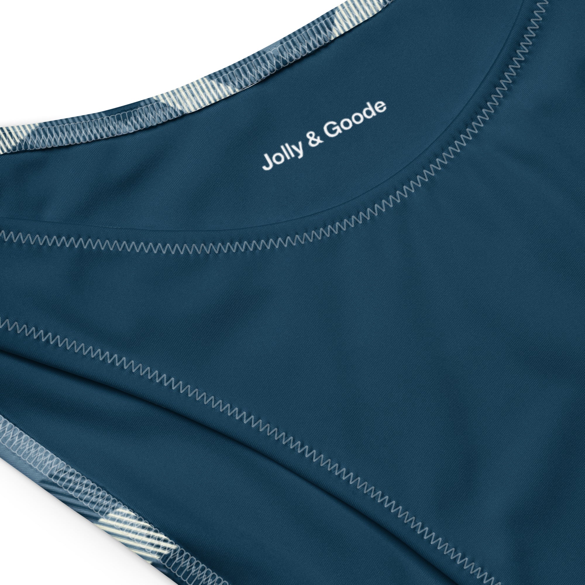 Jolly & Goode Bikini Cheeky Check Bandeau Bikini Set Cheeky British Style