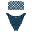 Jolly & Goode Bikini Cheeky Check Bandeau Bikini Set Cheeky British Style