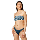 Jolly & Goode Bikini Cheeky Check Bandeau Bikini Set Cheeky British Style