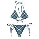 Jolly & Goode Bikini Cheeky Check String Bikini Set Cheeky British Style