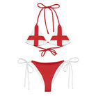 Jolly & Goode Bikini Flag of England String Bikini Set | St George's Cross Cheeky British Style